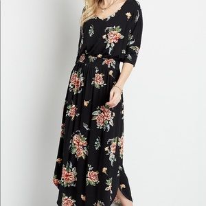 Maurices floral maxi-dress,XXL